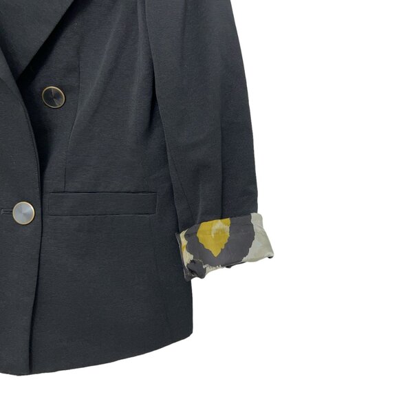 Cabi Luxe Tux leopard print lined double breasted women's jacket blazer size 4 - Picture 6 of 9